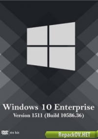 Windows 10 Enterprise 10586 by Encoder x64 торрент
