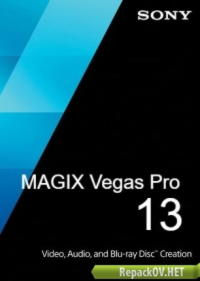 MAGIX Vegas Pro 13.0 Build 545 [x64] (2016) PC [by KpoJIuK] торрент