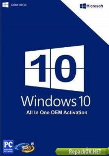 Windows 10 (v1703) RUS-ENG x86-x64 -20in1- KMS-activation (AIO) торрент