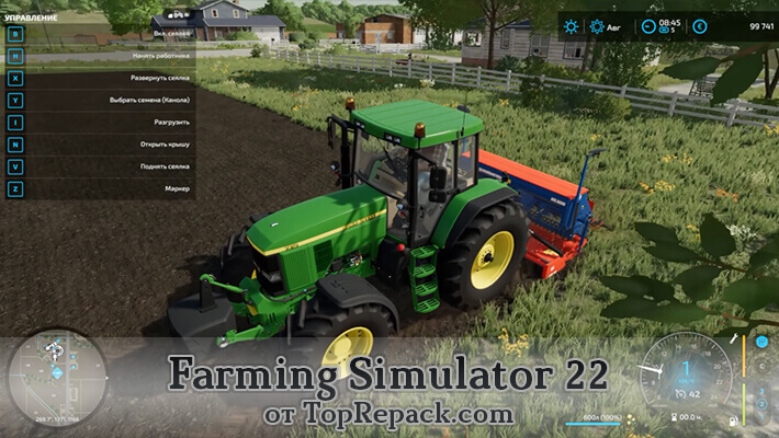 скачать farming simulator 22 через торрент