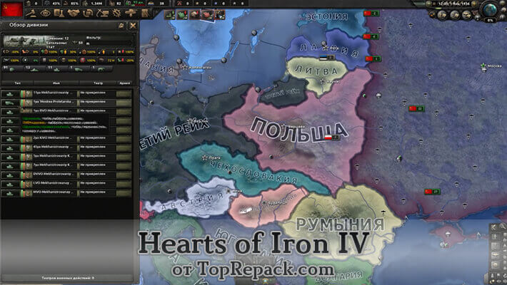 hearts of iron iv скачать