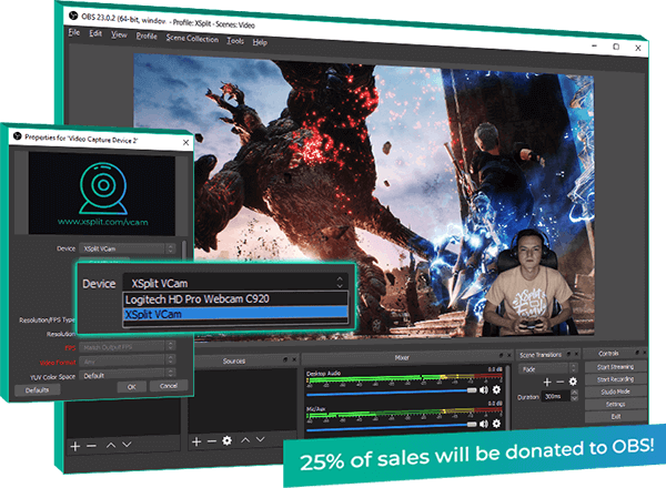 скачать obs studio последняя версия на русском