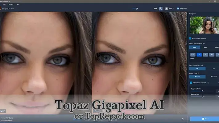 topaz gigapixel ai скачать бесплатно