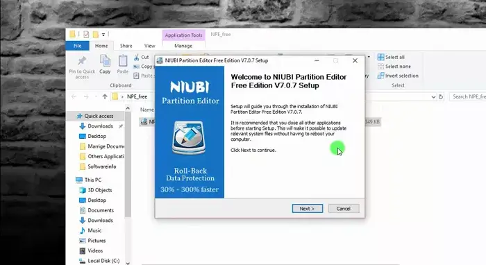 NIUBI Partition Editor